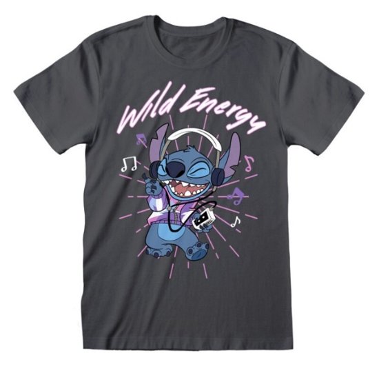 Cover for Lilo and Stitch · Disney Stitch - Wild Energy T Shirt (T-shirt) [size S] (2024)