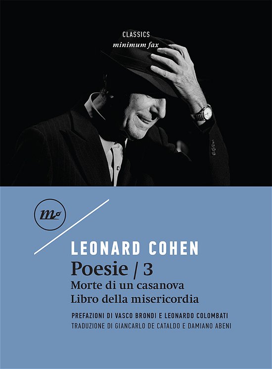 Cover for Leonard Cohen · Poesie: Morte Di Un Casanova-Libro Della Misericordia. Testo Inglese A Fronte #03 (Buch)