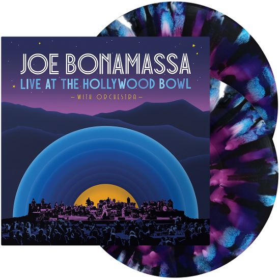 Cover for Joe Bonamassa · Live At The Hollywood Bowl With Orchestra (LP) [Purple Blue Lagoon Vinyl edition] (2024)