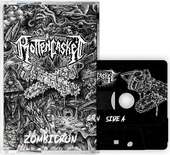 Cover for Rotten Casket · Zombicron (MC) (Kassett) (2023)