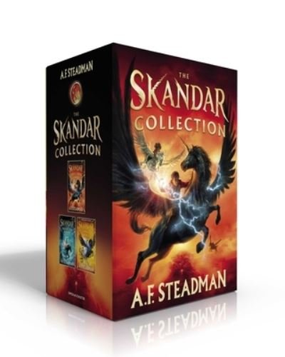 Cover for A.F. Steadman · The Skandar Collection (Boxed Set): Skandar and the Unicorn Thief; Skandar and the Phantom Rider; Skandar and the Chaos Trials - Skandar (Hardcover Book) (2024)