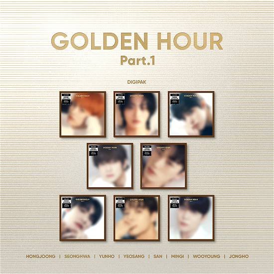 Cover for ATEEZ · Golden Hour Pt.1 (CD/Merch) [Europe Hello82 Pop-Up Digipack Bundle edition] (2024)
