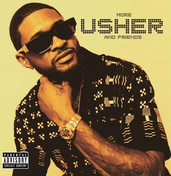 Cover for Usher · More Usher And Friends (Yellow Vinyl) (LP) (2024)