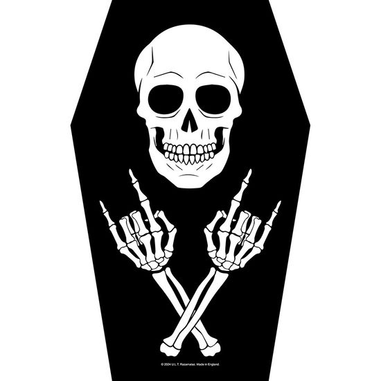 Cover for Generic · Generic Woven Patch: Coffin Skeleton (Patch)