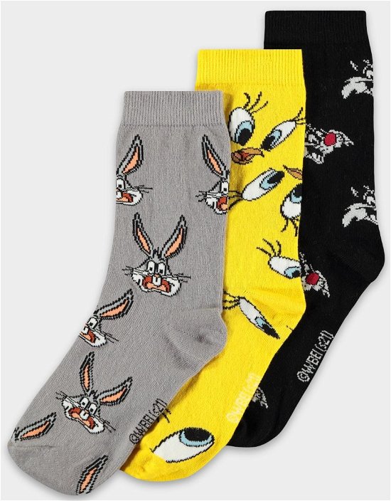 Cover for Looney Tunes Socken 3er-Pack Three Icons 35-38 (Spielzeug) (2024)