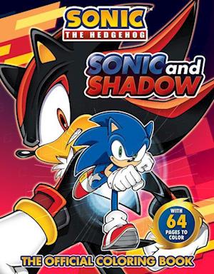 Cover for Penguin Young Readers · Sonic &amp; Shadow Off Coloring Bk (Book) (2024)