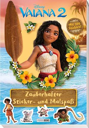 Cover for Disney · Disney Vaiana 2: Zauberhafter Sticker- und Malspaß (Book) (2025)