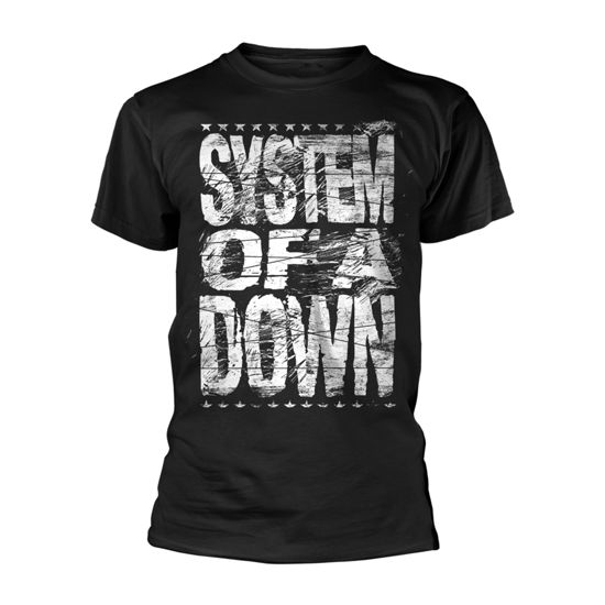 Cover for System of a Down · Distressed Logo (T-shirt) [size S] (2024)