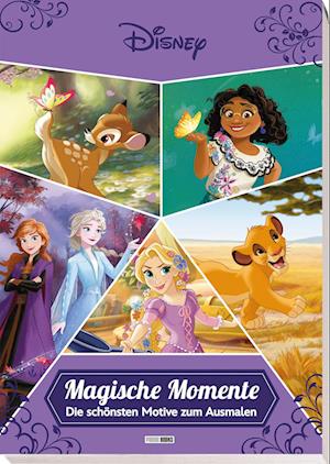 Disney: Magische Momente - Die schönsten Motive zum Ausmalen - Disney - Książki - Panini Verlags GmbH - 9783833245077 - 20 sierpnia 2024