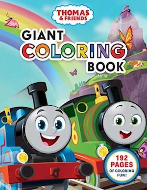 Cover for Mattel · Thomas &amp; Friends Giant Coloring Bk (Book) (2024)