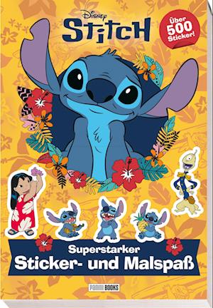 Cover for Disney · Disney Stitch: Superstarker Sticker- und Malspaß (Book) (2025)