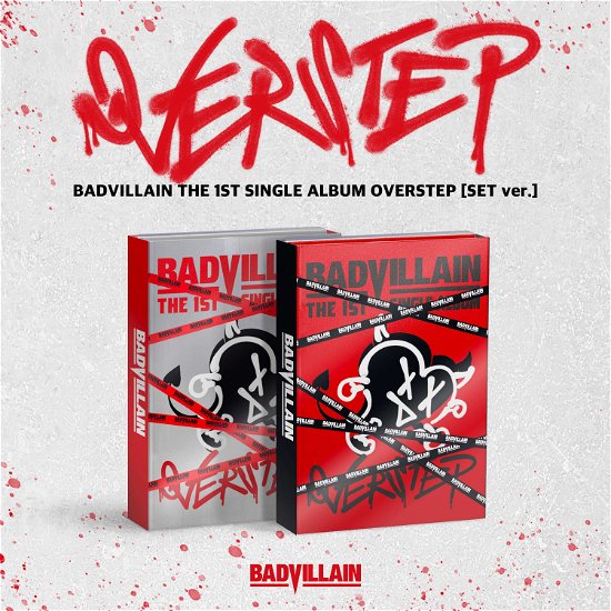Cover for BADVILLAIN · Overstep (CD/Merch) [Random edition] (2024)