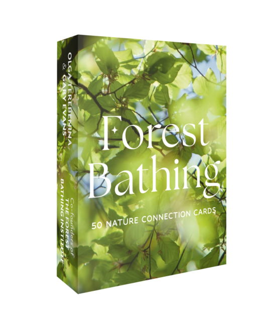 Cover for The Forest Bathing Institute · Forest Bathing: 50 nature connection cards (Book) (2025)
