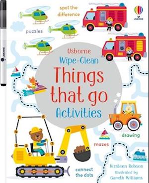 Cover for Kirsteen Robson · Wipe-Clean Things That Go Activities (Book) (2025)