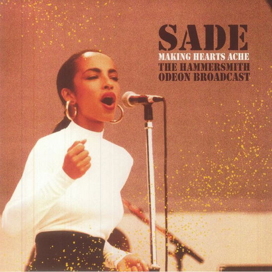 Cover for Sade · Live At The Hammersmith Odeon. London. December 29Th. 1984 - Fm Broadcast (Turquoise Vinyl) (LP) (2024)