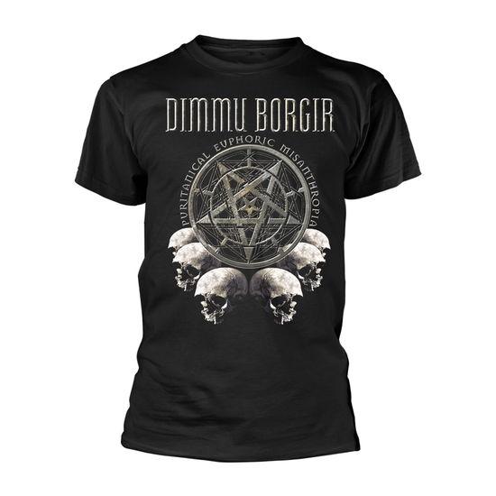 Cover for Dimmu Borgir · Puritanical Euphoric Misanthropia (Skulls) (Tour 2024) (T-shirt) [size XXL] (2025)