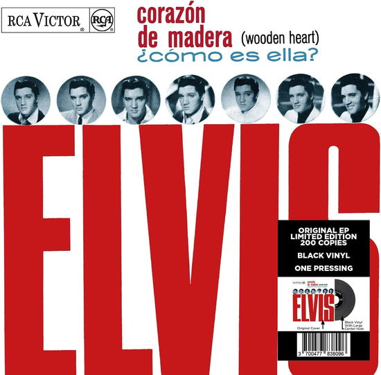 Cover for Elvis Presley · EP Étranger N°13 - Corazón de Madera (Espagne) (LP) [Limited edition] (2024)