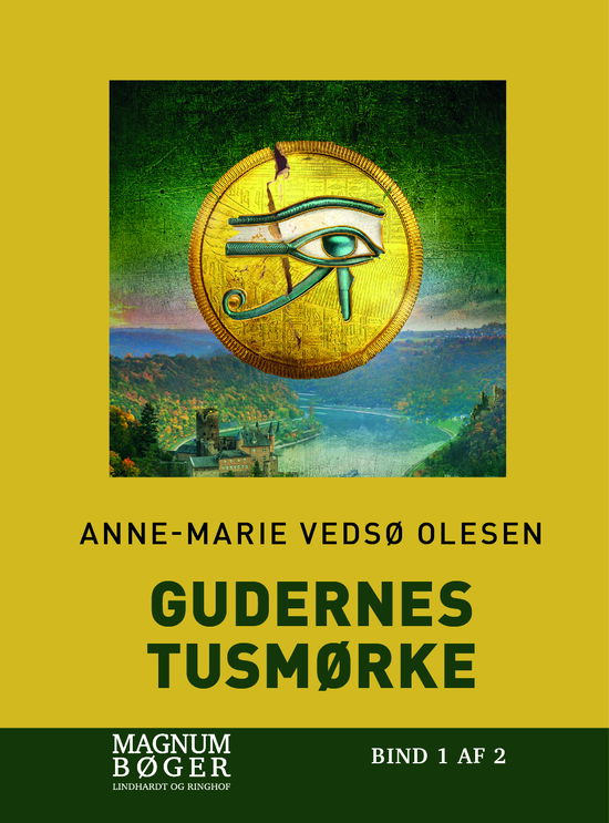 Cover for Anne-Marie Vedsø Olesen · Gudernes tusmørke (Storskrift) (Innbunden bok) [2. utgave] (2024)