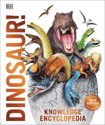 Cover for Dk · Knowledge Encyclopedia Dinosaur - DK Knowledge Encyclopedias (Inbunden Bok) (2025)