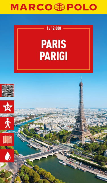 Cover for Marco Polo · Paris Marco Polo City Map: Pocket size,detailed map of Paris - Marco Polo Maps (Map) (2025)