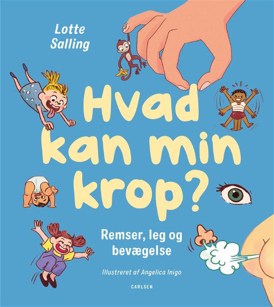 Cover for Lotte Salling · Hvad kan min krop? (Cardboard Book) [1e uitgave] (2024)