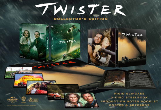 Twister: Collector's Edition · Twister Limited Edition Steelbook Ultimate Collectors Edition (4K UHD Blu-ray) (2024)