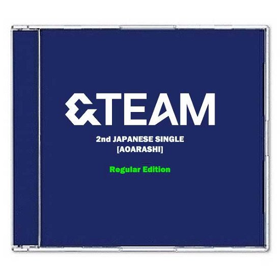 Cover for &amp;team · Aoarashi - Regular Edition (CD) [Japan Import edition] (2024)