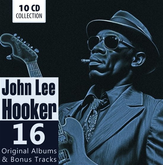 Cover for John Lee Hooker · Hooker - 16 Original Albums (CD) (2024)