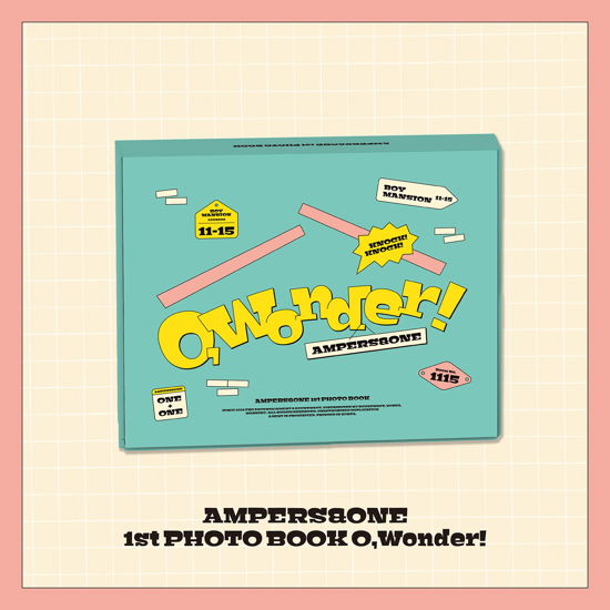 Cover for Ampers &amp; One · O Wonder (Book+Merch) [Book with merchandise edition] (2024)