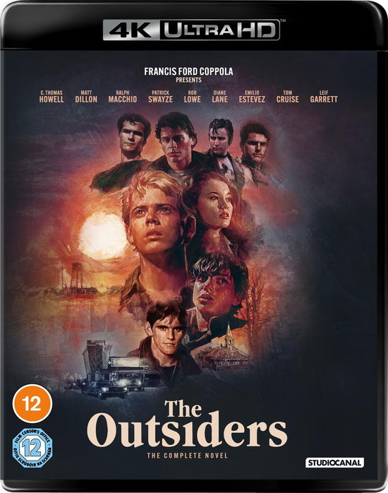Cover for Outsiders: the Complete Novel · Outsiders The Complete Novel (4K Ultra HD) (2025)