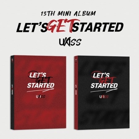 Cover for Ukiss · Let's Get Started (CD/Merch) [Random Photobook edition] (2024)