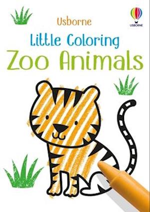 Cover for Kirsteen Robson · Little Coloring Zoo Animals (Book) (2025)