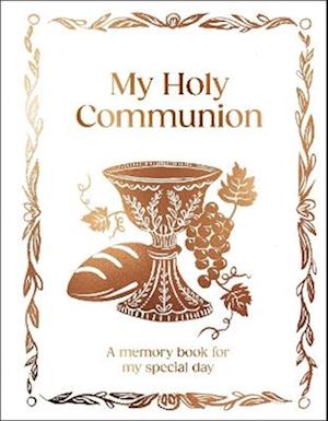 Cover for Dk · My Holy Communion Memory Book: A Memory Book for My Special Day (Hardcover bog) (2026)