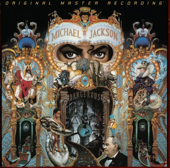Cover for Michael Jackson · Dangerous (LP) [Audiophile MoFi edition] (2025)