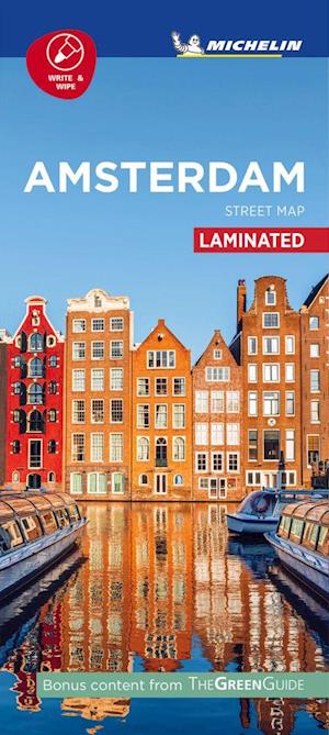 Cover for Michelin · Michelin Laminated City Plans: Amsterdam Street Map Laminated (Hardcover Book) (2024)