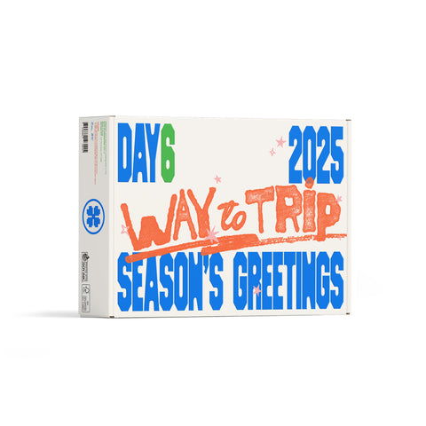 Cover for DAY6 · Season's Greetings 2025 - Way To Trip (MERCH) (2024)