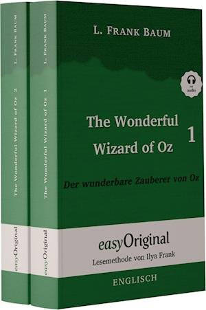 Cover for L. Frank Baum · The Wonderful Wizard of Oz / Der wunderbare Zauberer von Oz - 2 Teile (Buch + Audio-Online) - Lesemethode von Ilya Frank - Zweisprachige Ausgabe Englisch-Deutsch (Book) (2022)