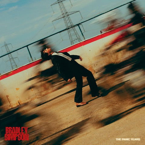 Cover for Bradley Simpson · The Panic Years (Red Vinyl) (LP) (2025)