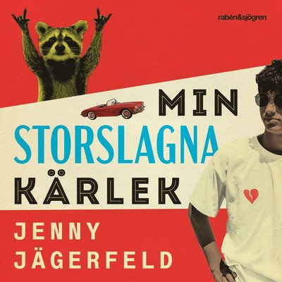 Cover for Jenny Jägerfeld · Min storslagna kärlek (Audiobook (MP3)) (2022)