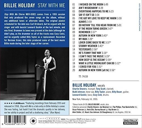 Cover for Billie Holiday · Stay With Me (LP) (2024)