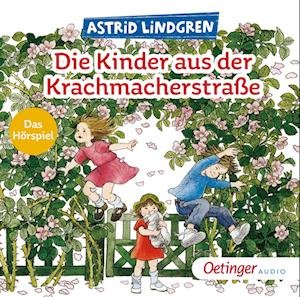 Cover for Astrid Lindgren · Die Kinder aus der Krachmacherstraße (Lydbok (CD)) (2023)