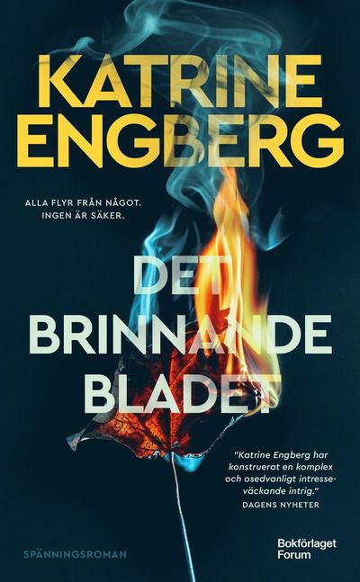 Cover for Katrine Engberg · Liv Jensen: Det brinnande bladet (Paperback Book) (2024)