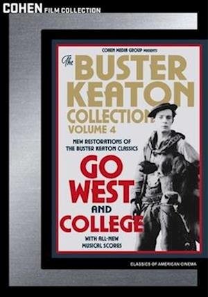 Cover for Buster Keaton Collection: Volume 4 (DVD) (2020)