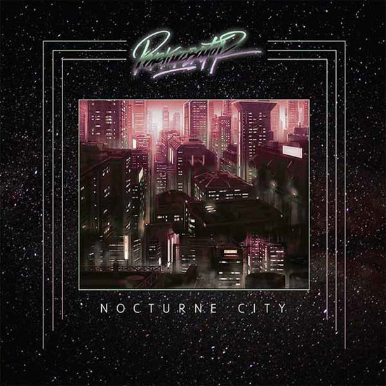 Cover for Perturbator · Nocturne City (Frosted Clear Vinyl) (LP) (2024)