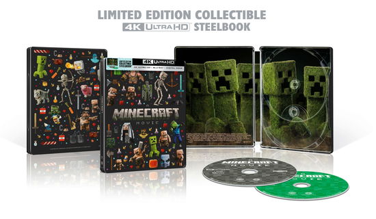 Cover for Minecraft Movie (4K Ultra HD/BD) [Steelbook edition] (2025)