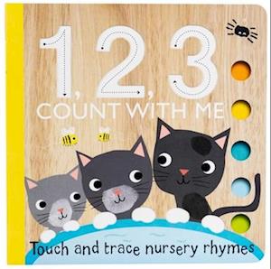 Cover for Editors Of Silver Dolphin Books · Touch And Trace: 1, 2, 3 Count With Me (Bog) (2025)