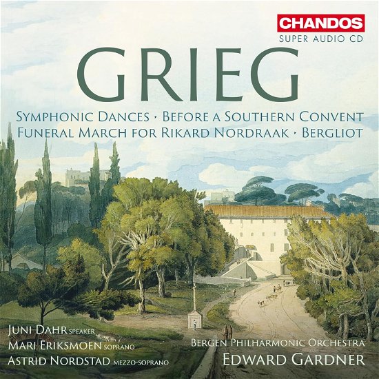 Cover for Bergen Philharmonic Orchestra &amp; Edward Gardner · Grieg: Symphonic Dances (CD) (2024)