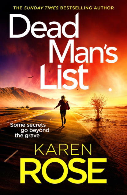 Cover for Karen Rose · Dead Man's List: the San Diego Case Files book 3 - The San Diego Case Files (Hardcover Book) (2025)