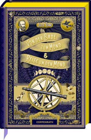 Cover for Jules Verne · Von der Erde zum Mond / Reise um den Mond (Book) (2024)