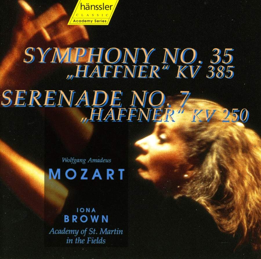 Cover for Mozart · Mozart: Symphony No.35/ Serenade No 7 (CD)